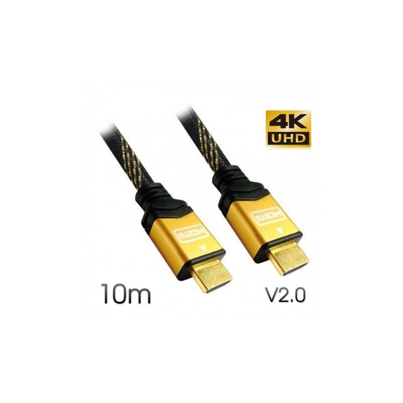 CABLE HDMI 10 METROS V2.0 4K CROMAD