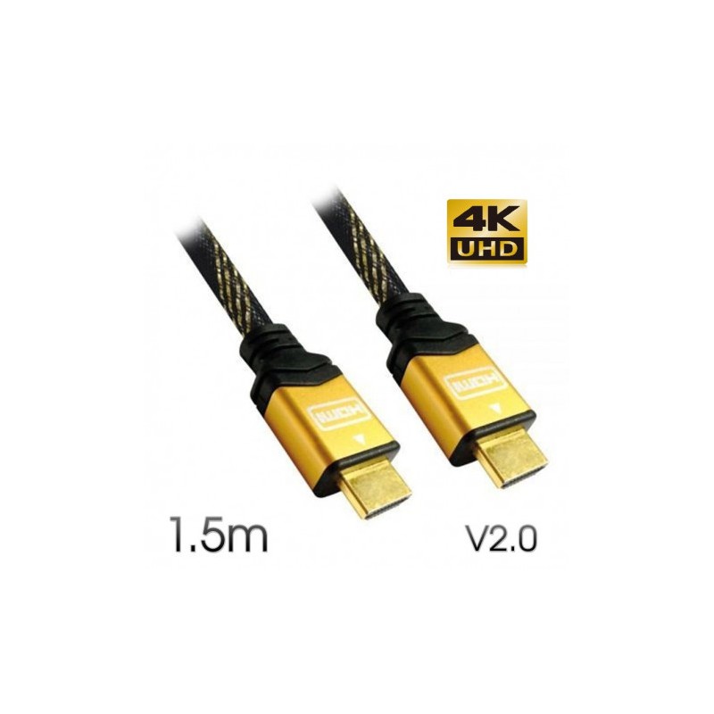 CABLE HDMI 1.5 METROS V2.0 4K CROMAD