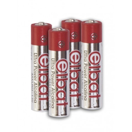 PACK 4 PCS PILAS ALCALINAS LR03/AAA ELBAT