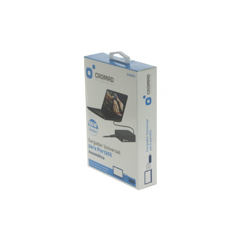 CARGADOR UNIVERSAL AUTOMÁTICO 65W CROMAD