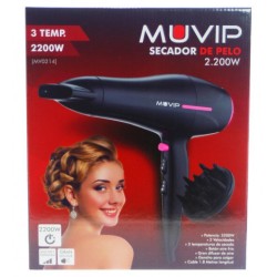 SECADOR DE PELO 2200W MUVIP 2