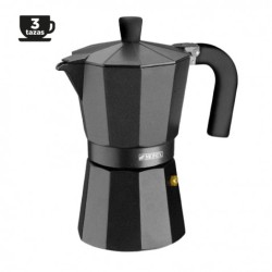 CAFETERA ALUMINIO 3 TAZAS...