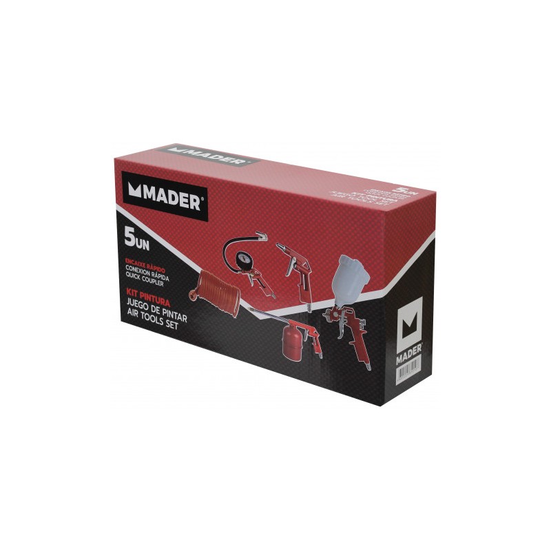 JUEGO DE PINTURA 5 PIEZAS MADER