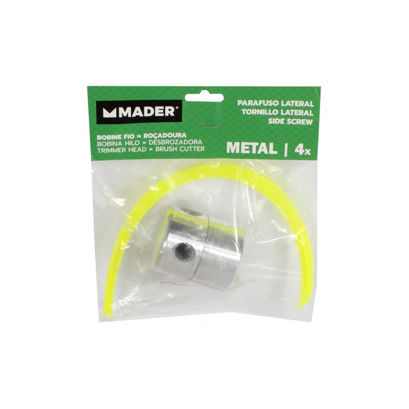 CABEZAL ALUMINIO DESBROZADORA 4X3 MM...