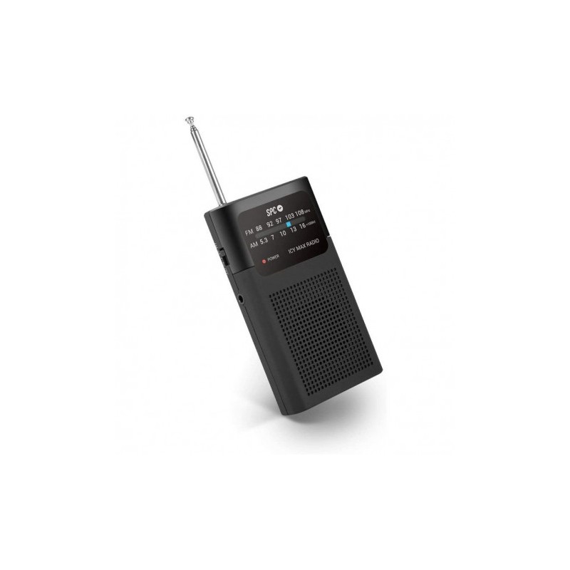 RADIO PORTATIL ICY MAX SPC NEGRA