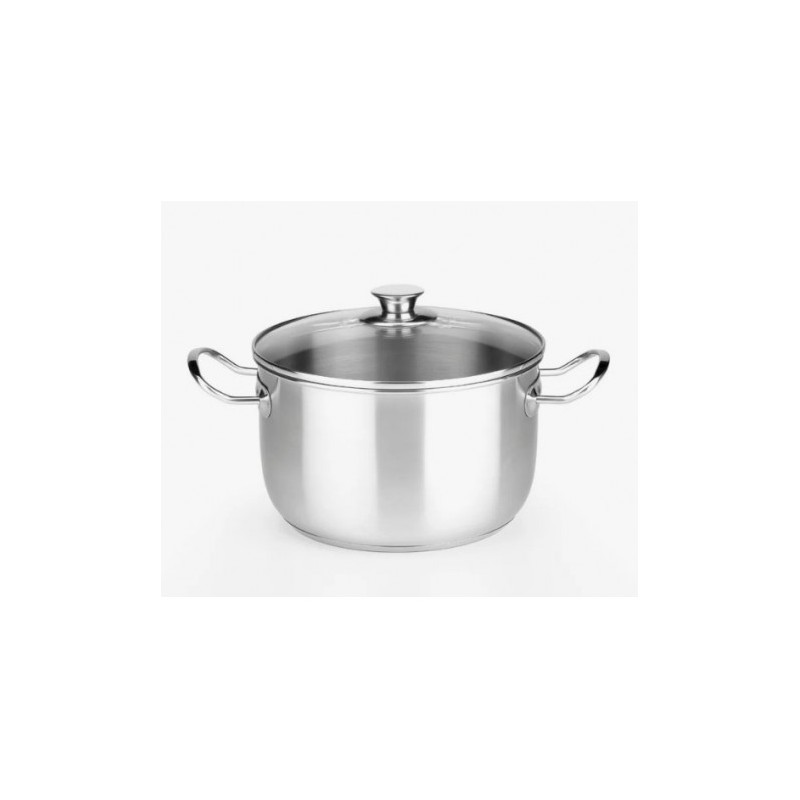 OLLA DE ACERO INOX 16CM CON TAPA DE...
