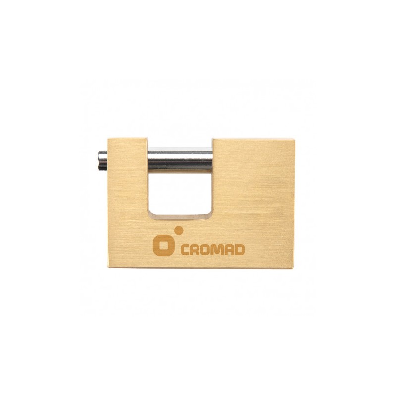 CANDADO ANTIPALANCA 80MM 2 LLAVES CROMAD