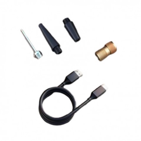 COMPRESOR DE AIRE PORTATIL 150PSI 80W + POWERBANK BLIM