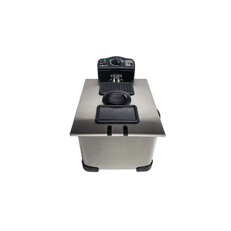 FREIDORA 5 LITROS INOX 2000W...