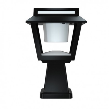 FAROL LED SOLAR 2 EN 1 SERIE PRO TOWER DUO 15W 1600LM 3 TEMPERATURAS ELBAT