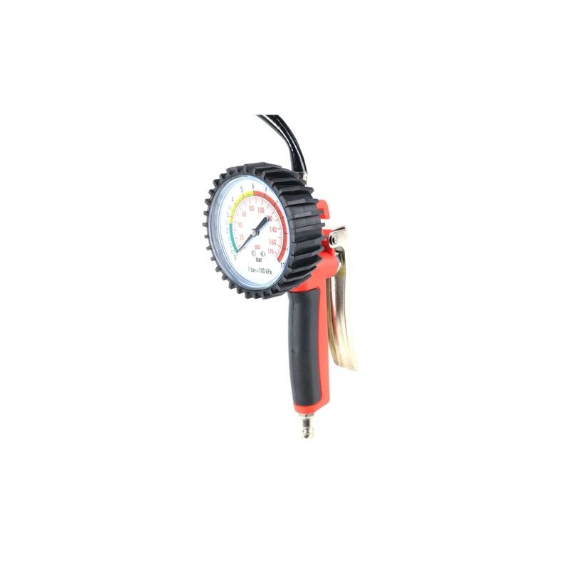 PISTOLA DE INFLADO CON MANOMETRO 1/4"...