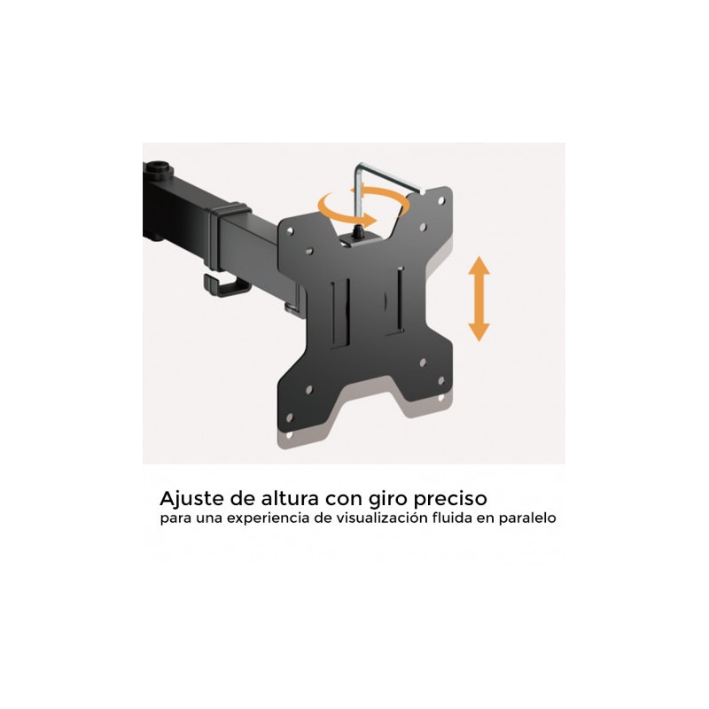 SOPORTE DE MESA 2 MONITORES 17"-32"...