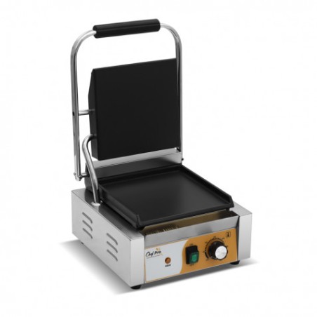 SANDWICHERA INDUSTRIAL PLACAS LISAS 1800W CHEF PRO
