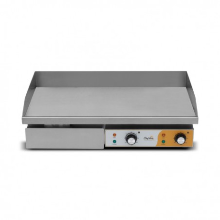 PLANCHA ELÉCTRICA PROFESIONAL SUPERFICIE LISA 4400W CHEF PRO