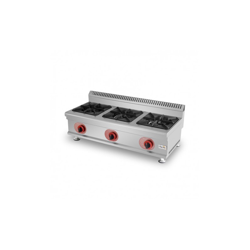 COCINA A GAS PROFESIONAL 3 FUEGOS...