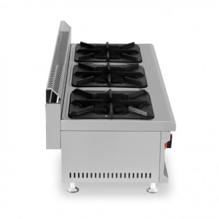COCINA A GAS PROFESIONAL 3 FUEGOS CHEF PRO