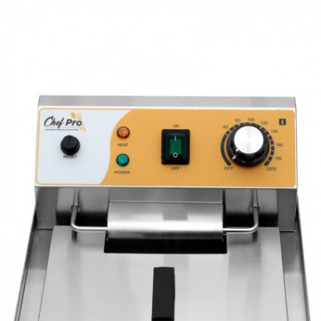 FREIDORA ELÉCTRICA PROFESIONAL 10 LITROS 3000W CHEF PRO