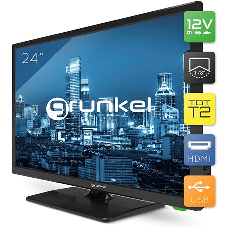 TELEVISOR 24" LED 12/220V 12V GRUNKEL - LED-24IV3