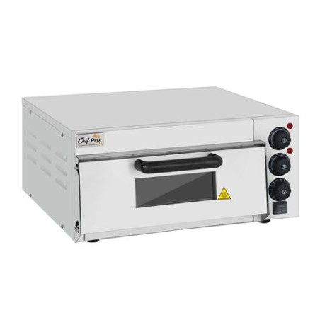 HORNO DE PIZZA ELÉCTRICO PROFESIONAL 1 CÁMARA 2000W CHEF PRO