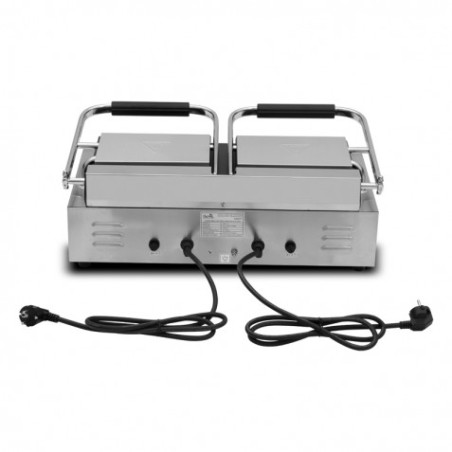 SANDWICHERA INDUSTRIAL DOBLE PLACAS LISAS 3600W CHEF PRO