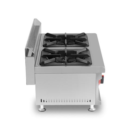 COCINA A GAS PROFESIONAL 2 FUEGOS CHEF PRO