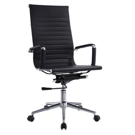 SILLA OFICINA SERIE PRO OF1800 NEGRA MUVIP - MV0340