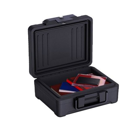 CAJA FUERTE FIREBOX S1 RESISTENTE FUEGO Y AGUA 155X365X285MM CROMAD