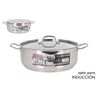CACEROLA CON TAPA 30CM 0.8MM 7,5 LITROS QUTTIN - QT-878H330