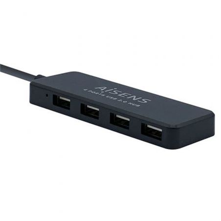 HUB USB 2.0 4 PUERTOS AISENS A104-0402 - A104-0402