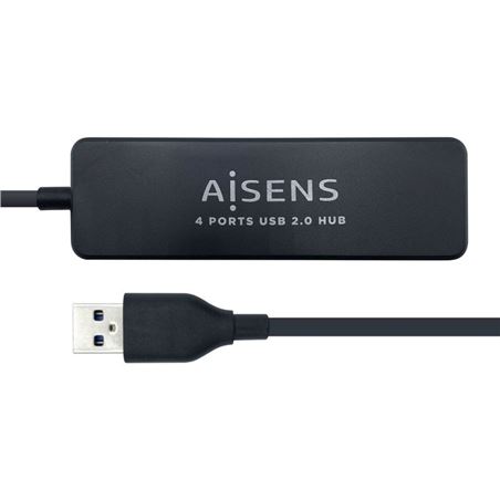 HUB USB 2.0 4 PUERTOS AISENS A104-0402 - A104-0402-1