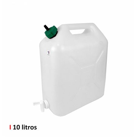 BIDON DE AGUA CON GRIFO 10 LITROS EXTRA FUERTE EDA - BE01013067144