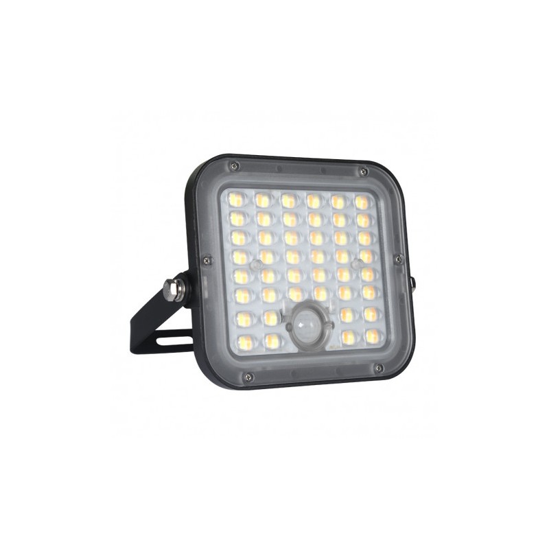 FOCO LED SOLAR 10W 1500LM CON SENSOR...