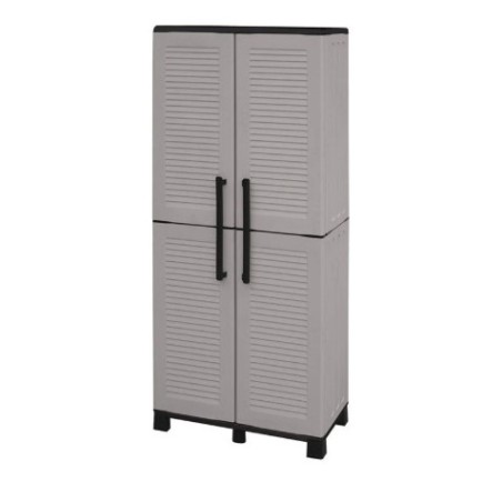 ARMARIO ALTO ESTANTES AJUSTABLES Y PATAS REGULABLES 680X370X1690MM ARTPLAST