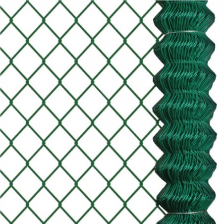 MALLA DE VALLADO PLASTIFICADA 60X60X2.9MM 1.5X25 METROS SUNGARDEN