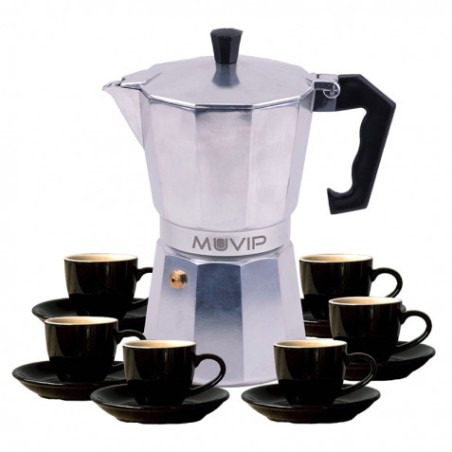 CAFETERA 6 TAZAS INDUCCIÓN MUVIP