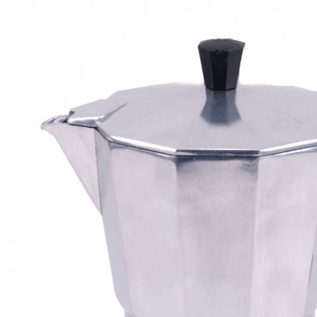 CAFETERA 9 TAZAS ALUMINIO ANTIADHERENTE MUVIP