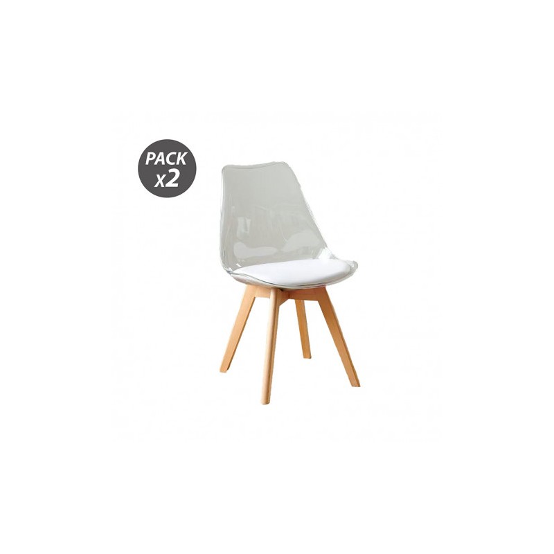 PACK 2 SILLAS DESIGN D1000...
