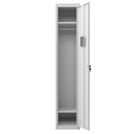 TAQUILLA METÁLICA 1 PUERTA 1800X300X500MM CROMAD
