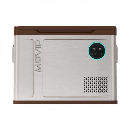 NEVERA PORTATIL CON COMPRESOR 41 LITROS 60W DOBLE ZONA MUVIP