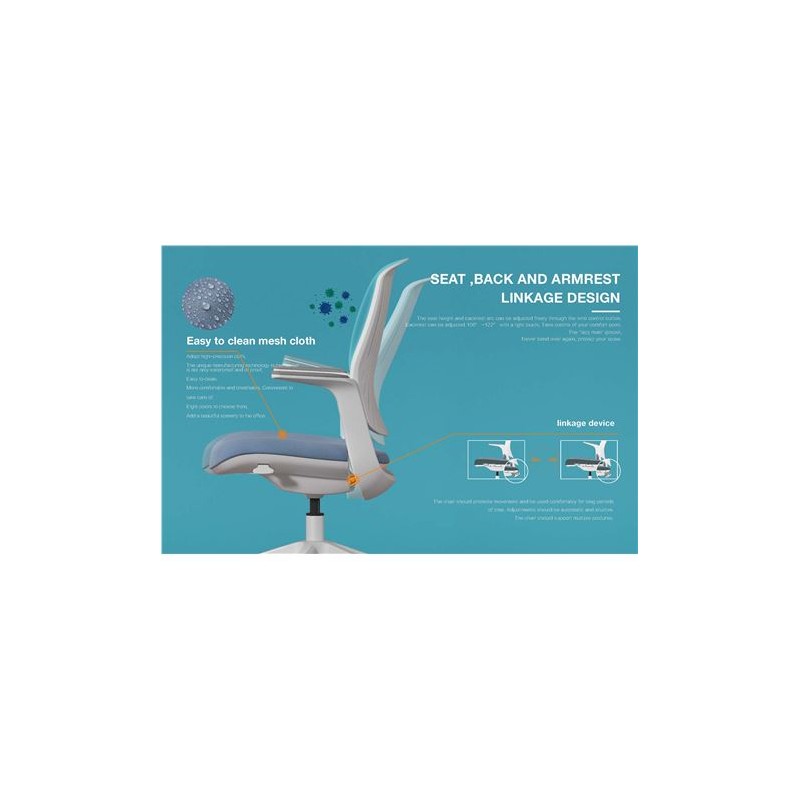 SILLA OFICINA GAMA SENIOR SE1800 CROMAD