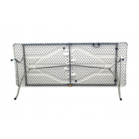 MESA DE RESINA PLEGABLE 152X70X74CM 3.5CM SUNGARDEN