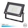 FOCO LED SERIE SUPER SLIM 20W 6500K COLOR NEGRO ELBAT - EB0358
