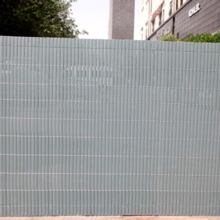CAÑIZO PLÁSTICO DOBLE CARA 1.5X3 METROS GRIS CLARO SUNGARDEN