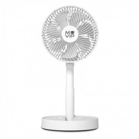 VENTILADOR PORTATIL PLEGABLE 8" BATERÍA MUVIP