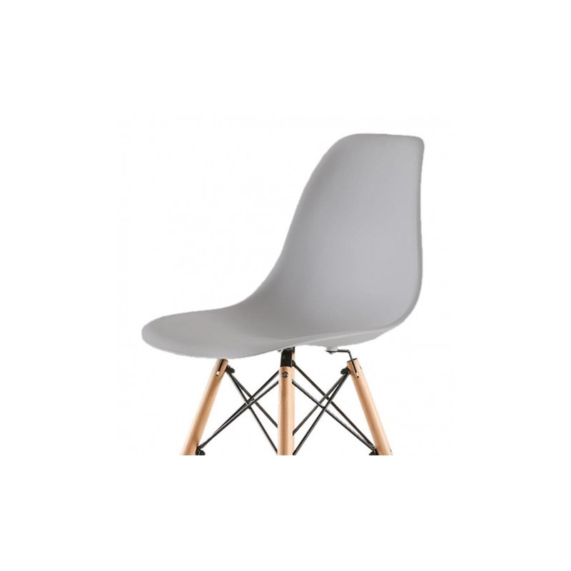 PACK 2 SILLAS DESIGN D100 GRISES MUVIP