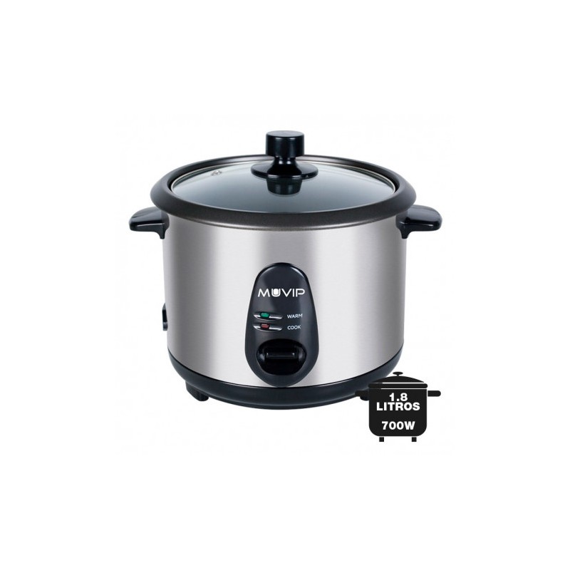 ARROCERA 1.8 LITROS 700W INOX MUVIP