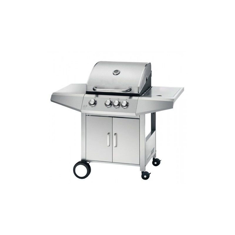 BARBACOA GAS INOX 4 FUEGOS MUVIP