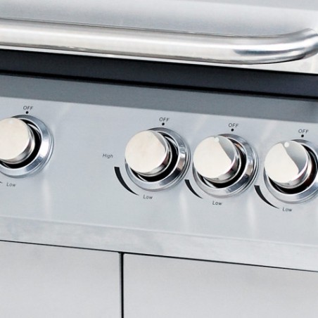 BARBACOA GAS INOX 5 FUEGOS MUVIP