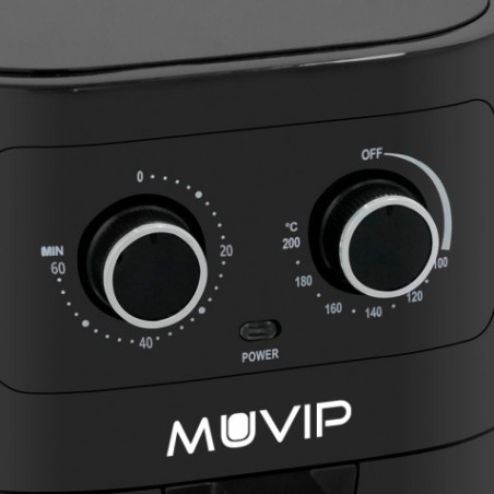 FREIDORA AIRE CALIENTE 4.5 LITROS 1600W MUVIP