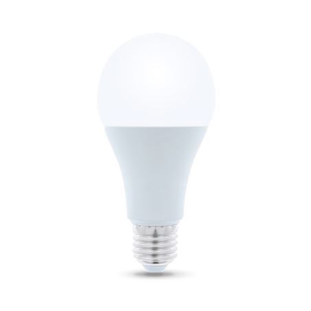 BOMBILLA LED A65 | 18W | 1680LM | E27 | LUZ FRIA | FOREVER - RTV003430-1